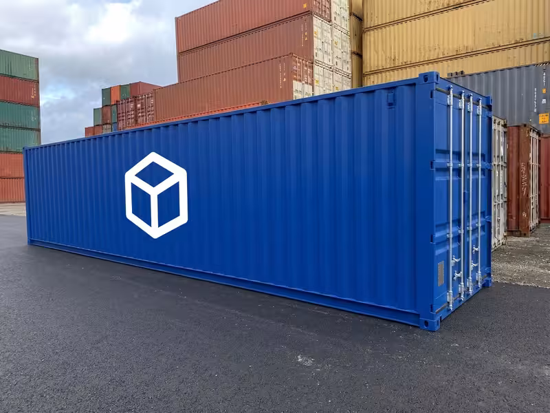 40ft Standard Container - One-Trip (Near New)