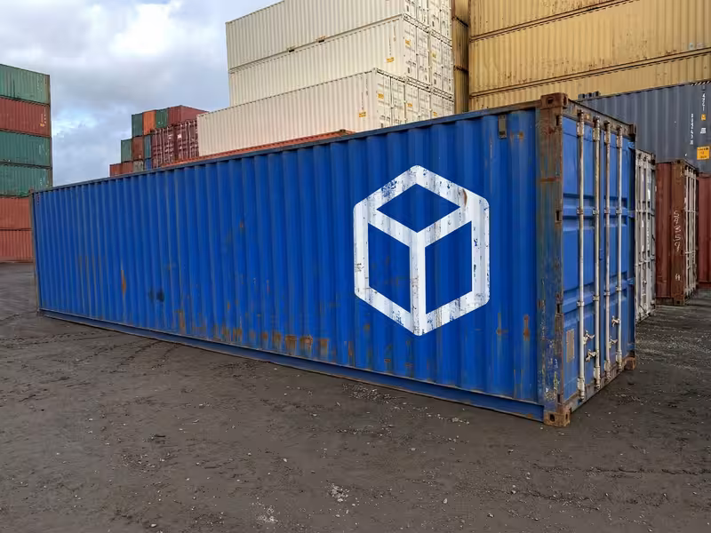 40ft Standard Container - Wind & Water Tight (WWT)